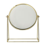 Specchi Lsp specchio su base cornice oro 22 cm ingrandimento 3x