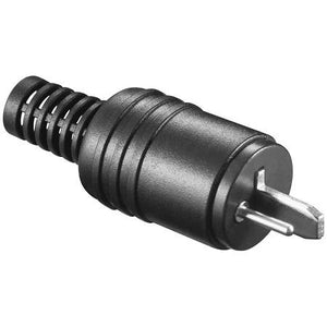 Enzo Lautsprecherstecker mit Schraube schwarz 7094755