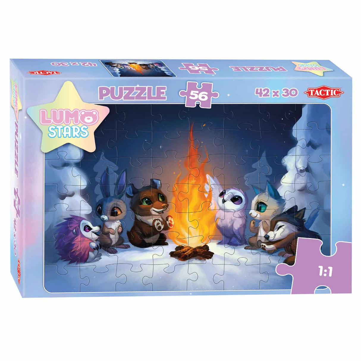Lumo Stars Puzzle - ved ilden, 56 ..