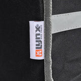Double bicycle bag polyester 32l black gray