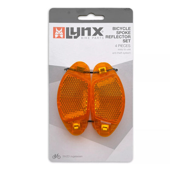 Bicycle Spaak Reflector 4 PCS.