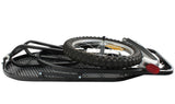 Składana przyczepa rowerowa M-Wave 16-calowa unisex czarna