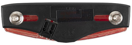 M-Wave Helios zadnja luč USB LED rdeča