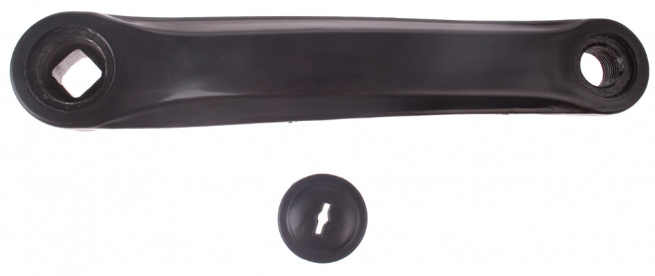 M-vågvev med täckstål 170 mm vänster svart
