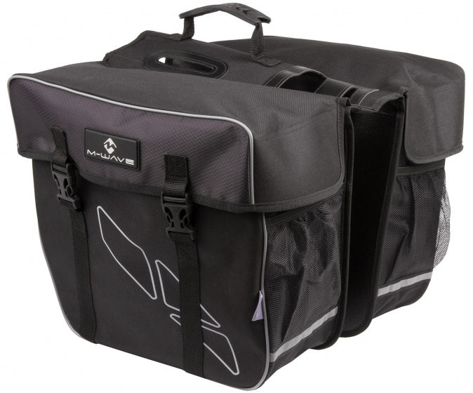 M-wave dvojitý kola Amsterdam 30L černá šedá
