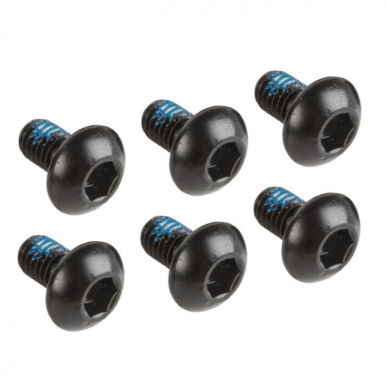 M-bølgebremseskive 160 mm 6 huller rustfrit stål sølv