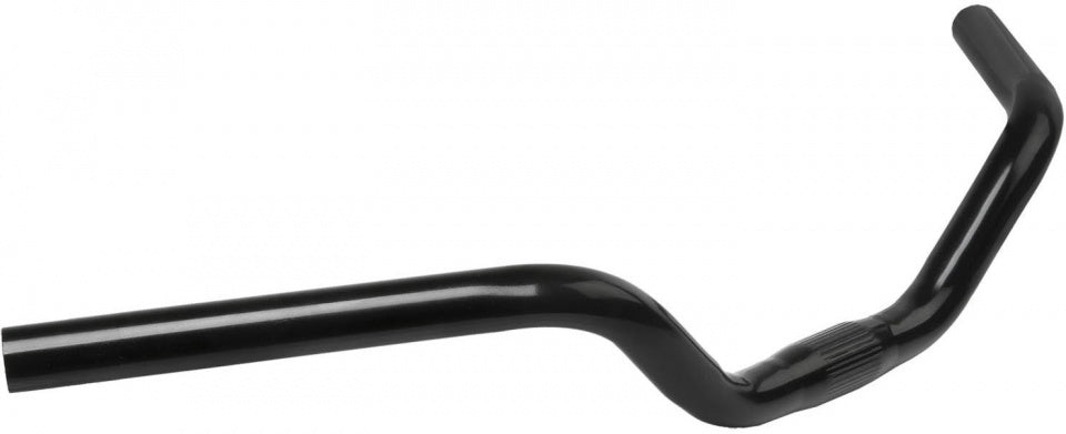 M-bølge Send 22,2 600 25,4 mm stål sort