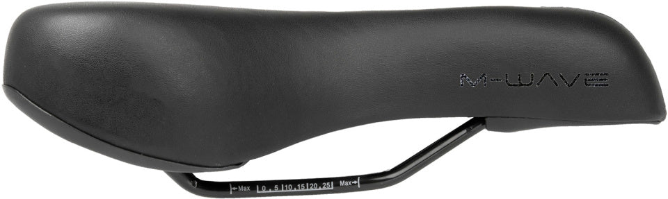 M-Wave Tour II Saddle Unisex Black
