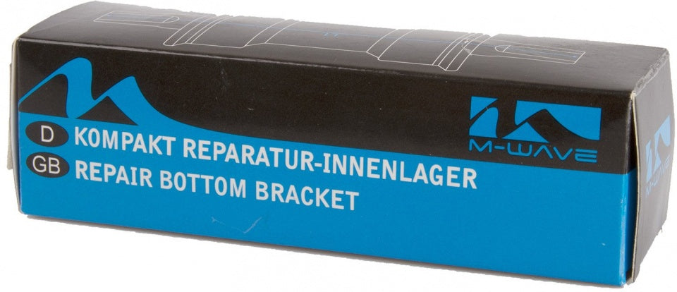 M-Wave bottom bracket 127.5 x 27.5 mm Black