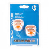 M-Wave Lighting Set LED Orange 2 Teile