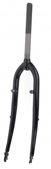 M-våggaffel fixad 28 tum 1 tum stål svart