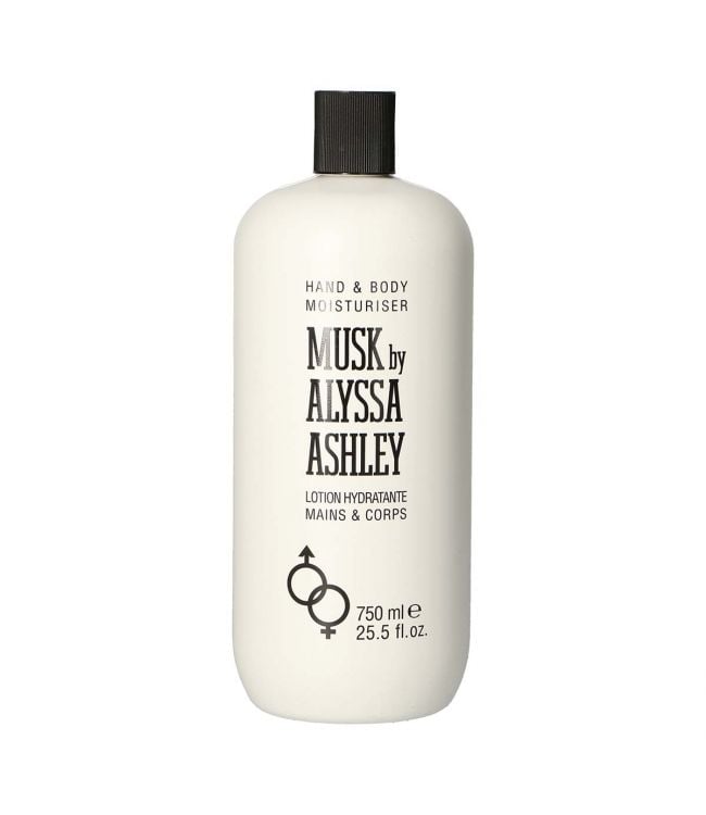 Alyssa Ashley Body Lotion Musk 500 ml + 250 ml bonus unisex