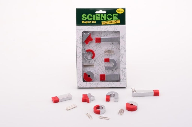 Johntoy Science Explorer Magnet Set, 13DLG.