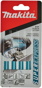 Makita accessoires decoupeerzaagbladenset - 3 delig b50, b51, b52 - e-10687