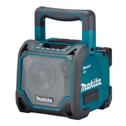 Makita dmr202 alto-falante bluetooth ip64 com porta usb - dmr202