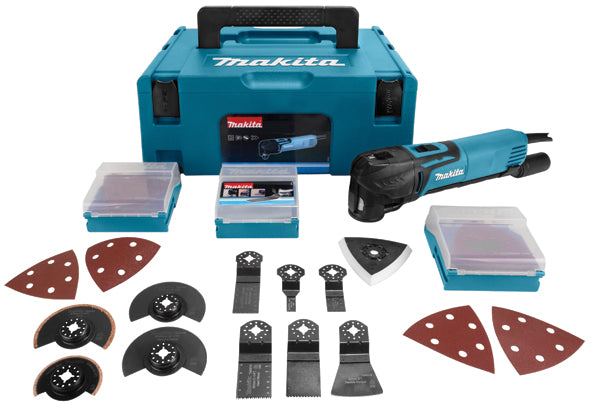 Makita tm3010cx2j oscillating multi-tool + accessories - tm3010cx2j