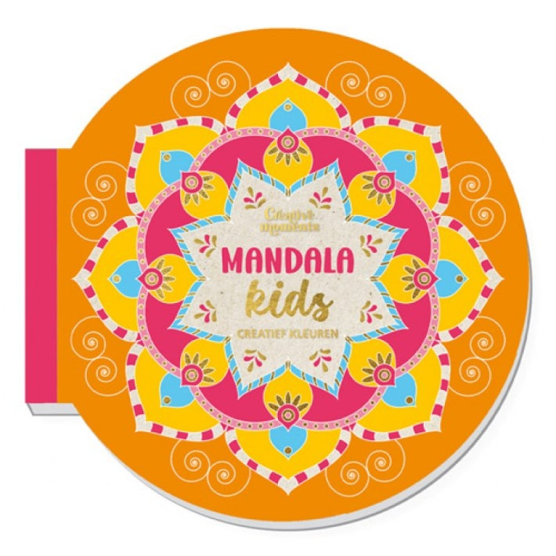 Book mandala creative coloring