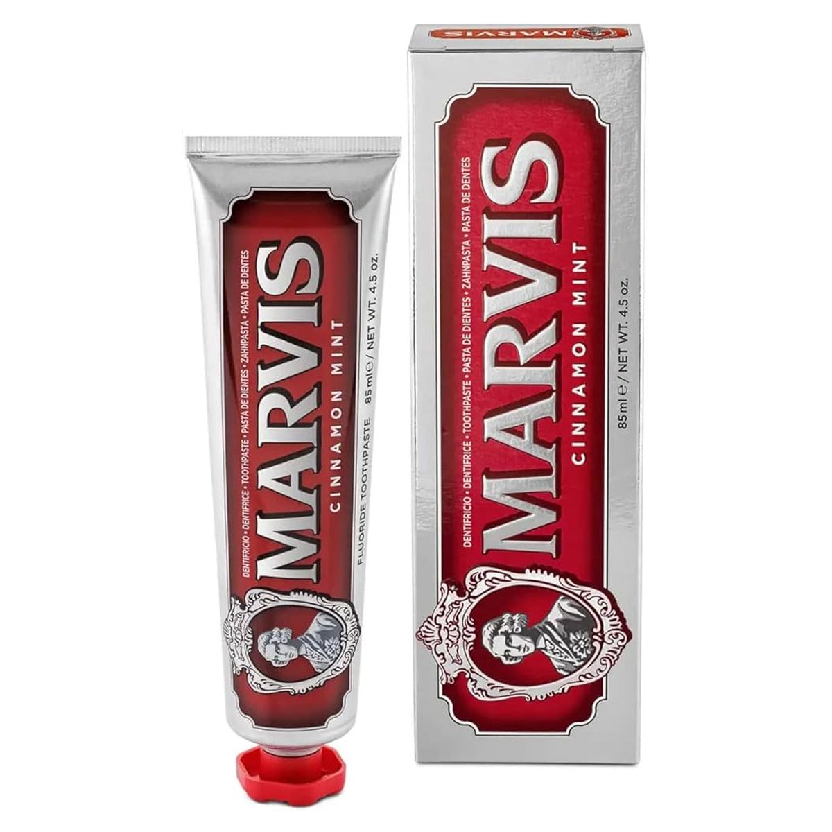 Marvis tandpasta cinnamon mint 85ml