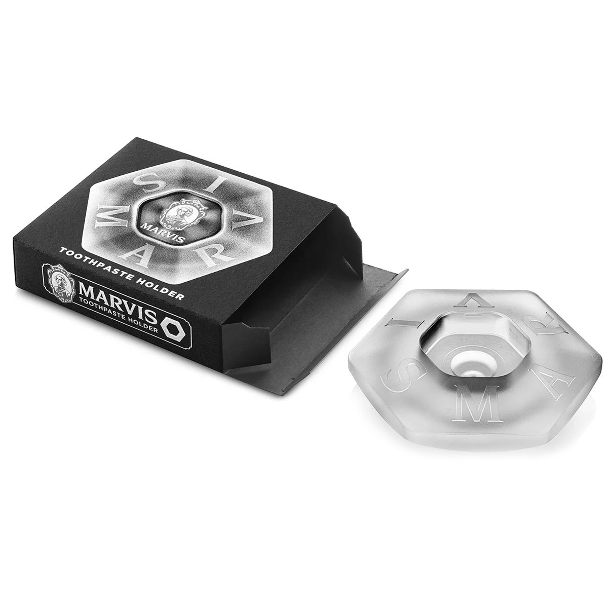 Marvis tandpasta houder wit