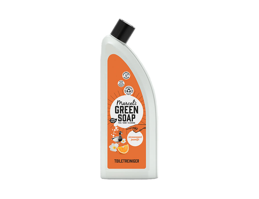 Nettoyer de toilettes à savon vert Marcel - Orange et Jasmine - 750 ml