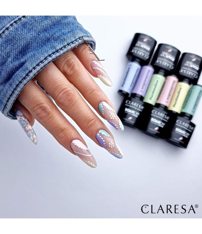 Claresa UV LED Gelak 5ml Marsh Mallow 1