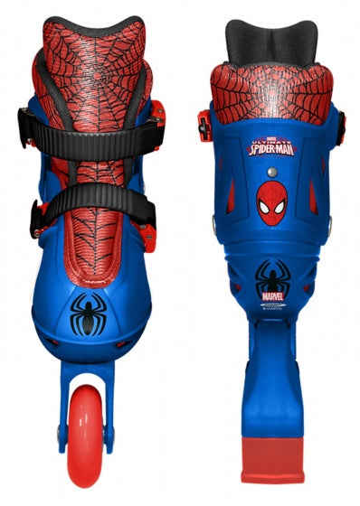 Spider-Man Inlineskates Hardboot Red Blue Size 30-33