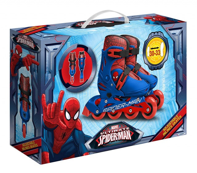 Spider-Man Inlineskates Hardboot Red Blue Size 30-33