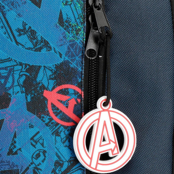 Marvel op der Warpath Rucksack Junior 13,7 Liter donkel blo schwaarz
