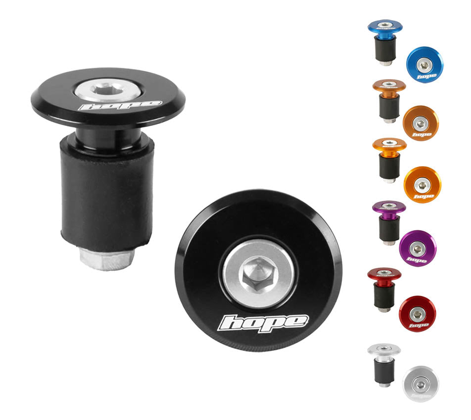 Hope grip doctor bar end plugs | purple