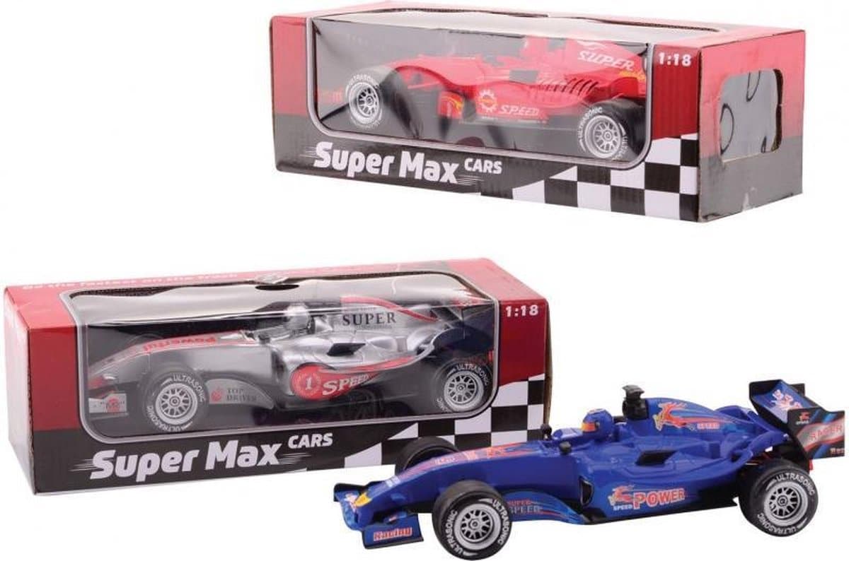 Cilgro Super Max Cars, large Formula 1 car with the famous racing sound and lights, 37 cm long