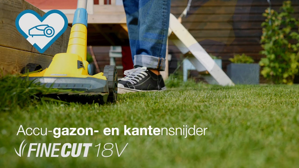 Kompaktna vrtna kosilnica Gloria finecut 18v