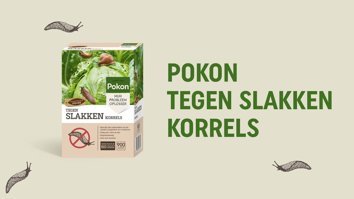 Pokon Bio géint Schleeken Granulat 900gr