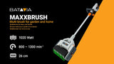 Maxxbrush fekete nylon kefe batavia