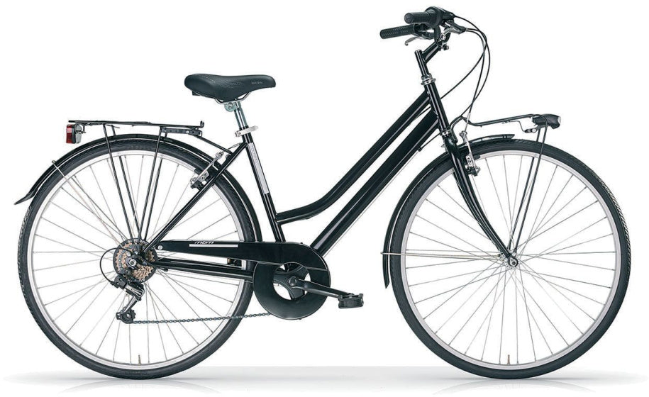 MBM Touring 28 palce 46 cm dámy 6V v-brzdy černé