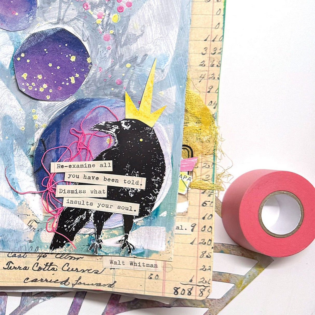 Ranger ink ranger • cinta artística multimedia dina wakeley rosa