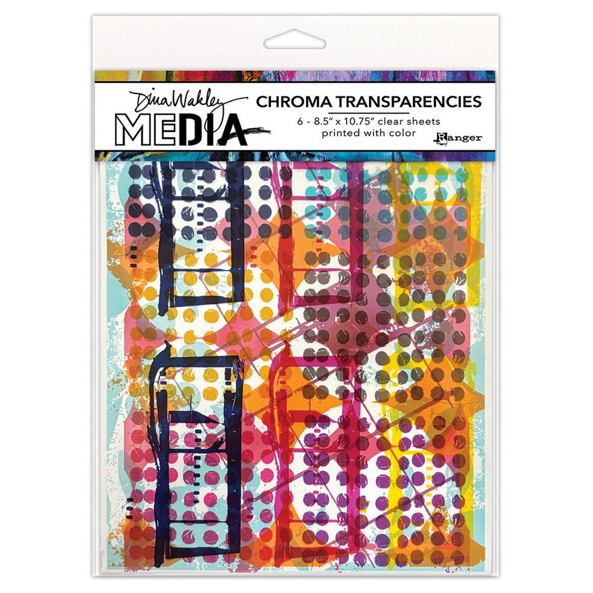 Ranger ink ranger • dina wakley media transparencias cromáticas muestras grunge