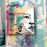 Ranger ink ranger • dina wakley media transparencias cromáticas muestras grunge