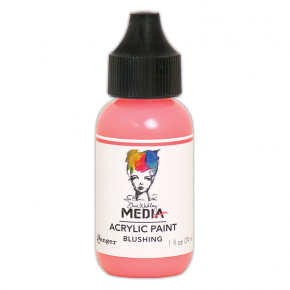 Ranger ink ranger • dina wakley media tinta acrílica de corpo pesado blush