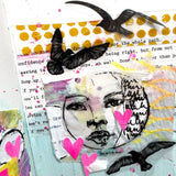 Ranger ink ranger • dina wakley media cling stamps let it fly