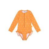 Orange Kiss | Orange Girls UV -baddräkt med långa ärmar