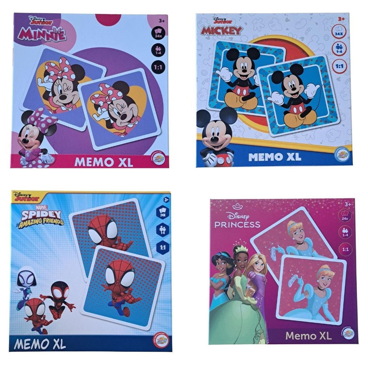 Intro disney junior mémo xl 27x27x4cm