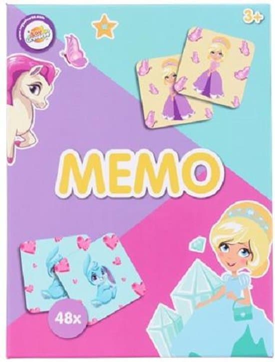 Intro Memo Memory Game Samla de flesta dubbla kort med djurbilder