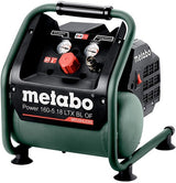 Metabo power 160-5 18 ltx bl ou corpo do compressor de bateria de íon-lítio 18v | 8 barras | 120l min | sem escova - 601521850