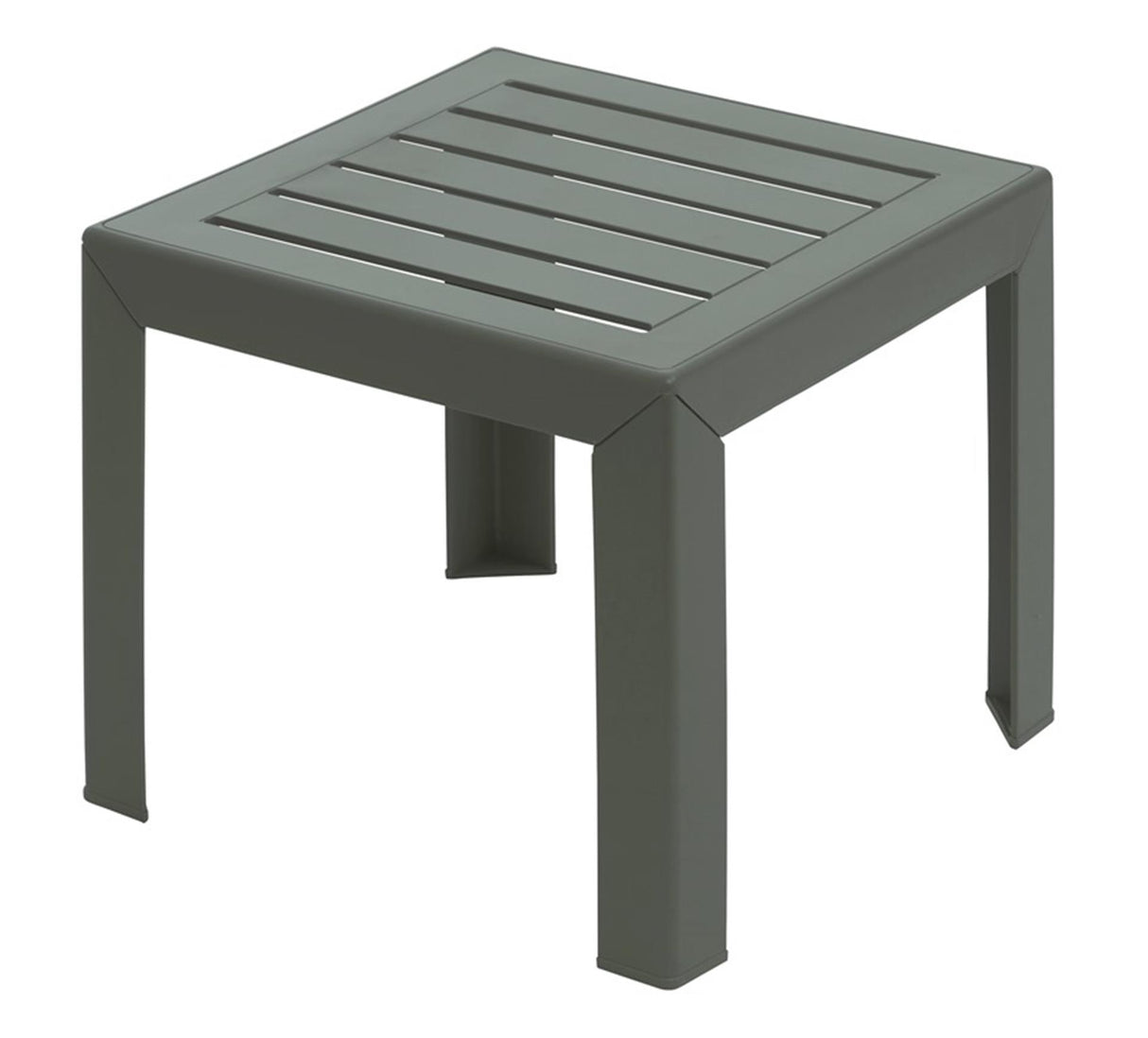 Grosfillex miami bijzet tuintafel 40x40cm groen