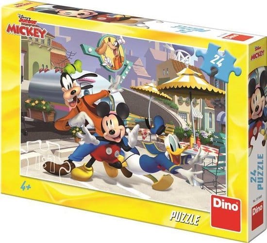 Dinotoys Dino Puzzle - Disney Mickey and his friends - 24 pieces