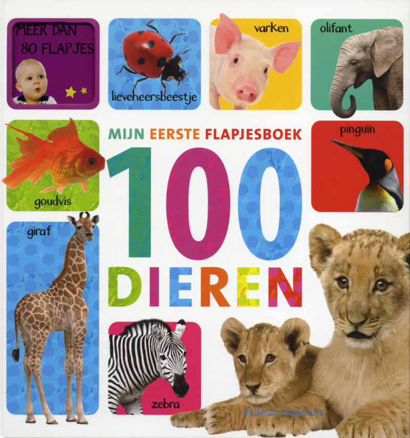 My first flap book 100 animals