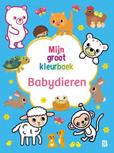 Standaard uitgeverij mijn groot kleurboek: babydieren
