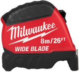 Milwaukee mittanauha | leveä terä | 26 jalkaa 8m x 35mm - 4932499206