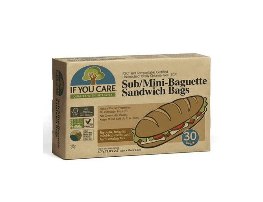 If you care mini baquette en sandwich bags fsc ongebleekt 30 st.- 12x35x5.5cm