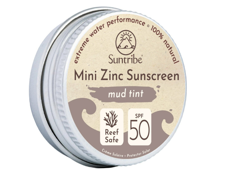 Suntribe sunscreen - face sport - spf 50 - mud tint - 15 gr